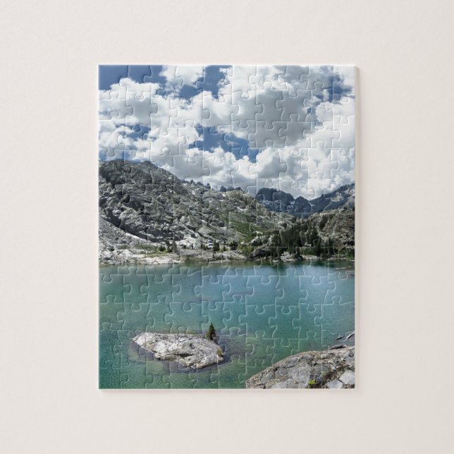 Puzzle Lago Cabin - Ansel Adams Wilderness - California (Vertical)