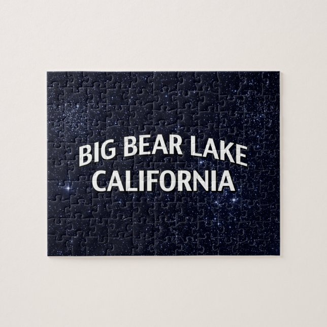 Puzzle Lago California big Bear (Horizontal)