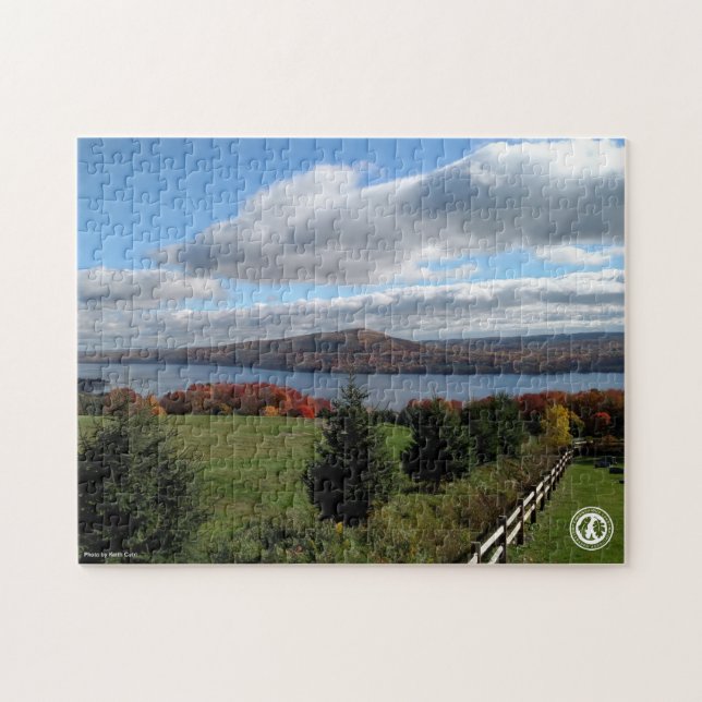 Puzzle Lago Canandaigua en otoño (Horizontal)