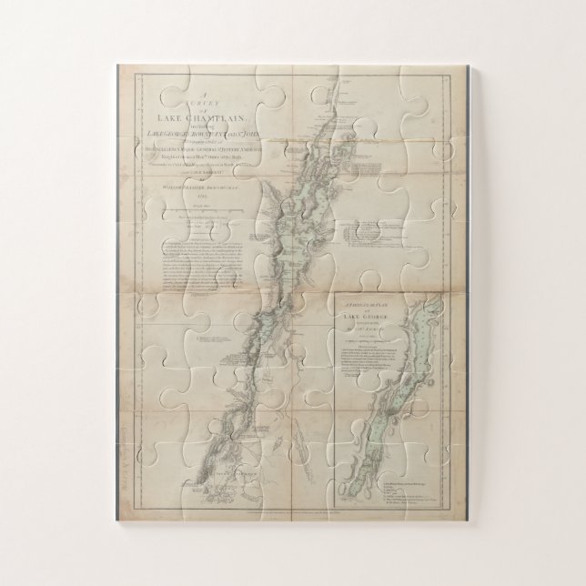 Puzzle Lago Champlain (Vertical)