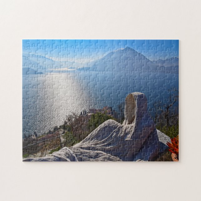 Puzzle Lago Como - Vezio Ghosts - Italia - 11x14 - 252 pc (Horizontal)