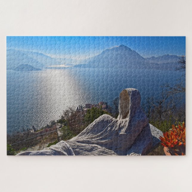Puzzle Lago Como - Vezio Ghosts - Italia - 20x30 - 1014 p (Horizontal)