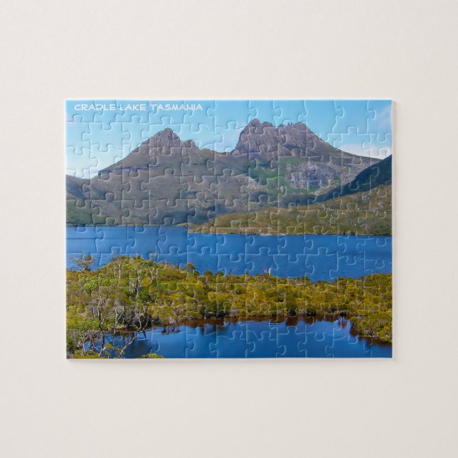 Puzzle Lago Cradle Tasmania Australia (Horizontal)