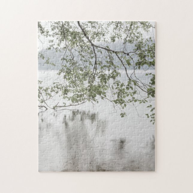 Puzzle Lago Crescent| Parque Nacional Olímpico, WA (Vertical)