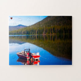 Puzzle Lago Cultus Oregon.