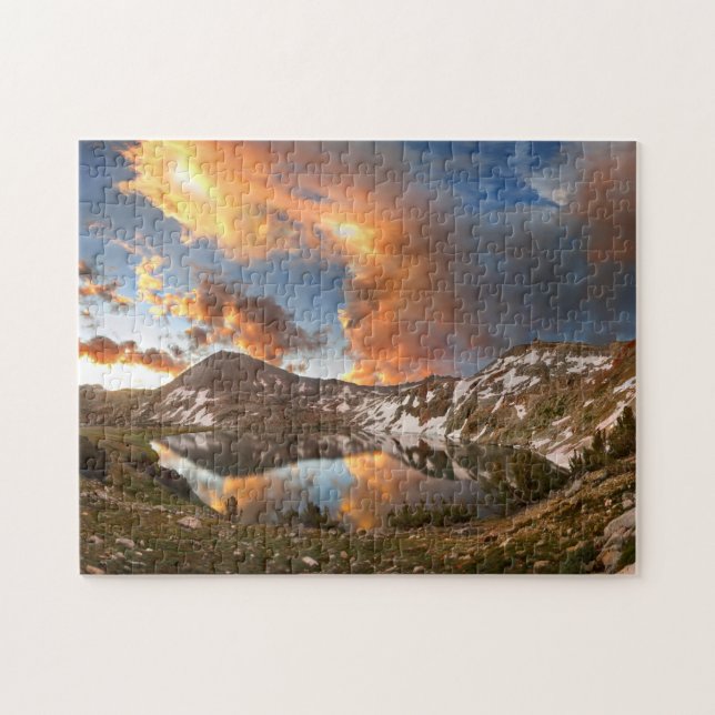 Puzzle Lago de Irlanda Sunrise - Yosemite (Horizontal)