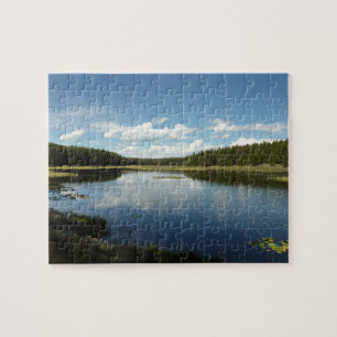 Puzzle Lago de los Cisnes II en el Parque Nacional Grand