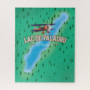Puzzle Lago de Paladru Francia