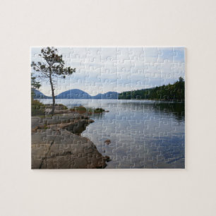 Puzzle Lago Eagle en el Parque Nacional Acadia