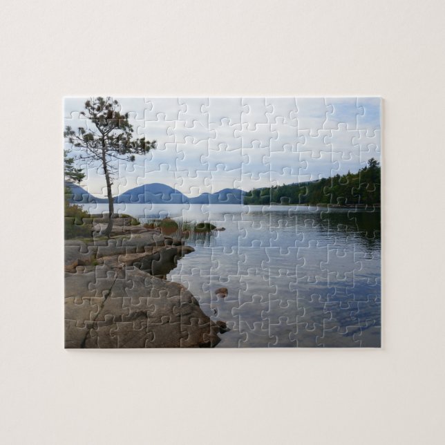 Puzzle Lago Eagle en el Parque Nacional Acadia (Horizontal)