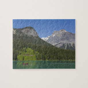 Puzzle Lago Esmeralda, Rocosas Canadienses, Británico