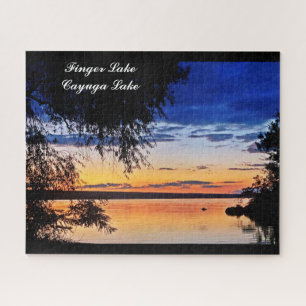 PUZZLE LAGO FINGER LAKE CAYUGA