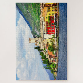Puzzle Lago Garda Malcesine Village Italia Viaje