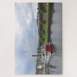 Puzzle Lago George, Nueva York, Steamship