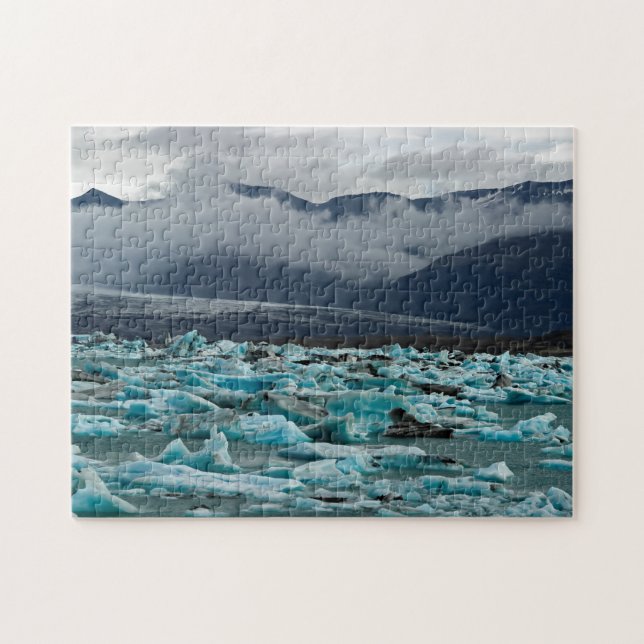 Puzzle Lago glacial Jokulsarlon - Islandia (Horizontal)