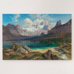 Puzzle Lago Gosau Con Vistas Al Macizo De Dachstein