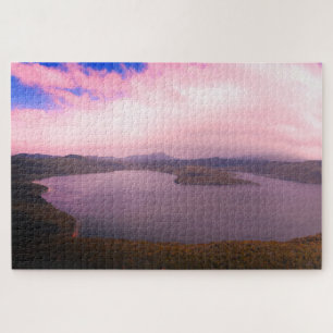 Puzzle Lago Hauroko Panorama y Nueva Zelandia/PART.1