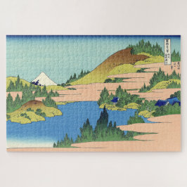 Puzzle Lago Hokusai Hakone en la provincia de Sagami
