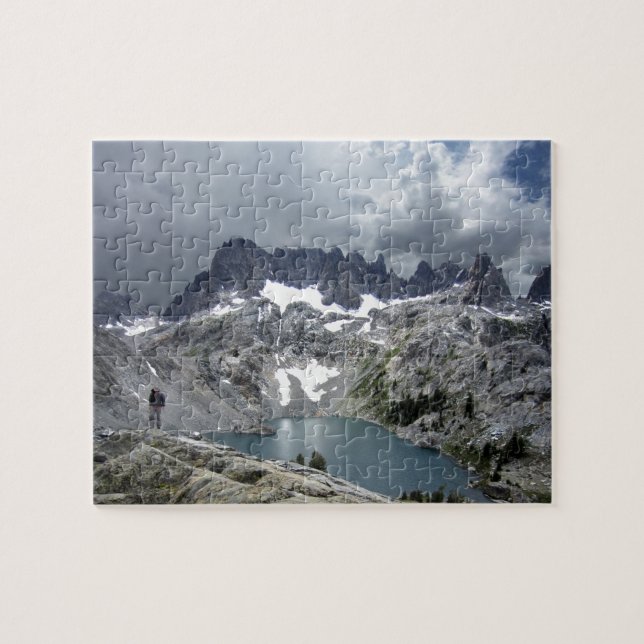 Puzzle Lago Iceberg 2 - Silvestre Ansel Adams (Horizontal)