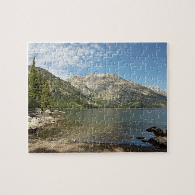 Puzzle Lago Jenny en el Parque Nacional de Grand Teton (Horizontal)