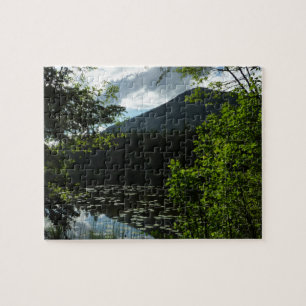 Puzzle Lago Johns I en el Parque Nacional Glacier