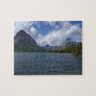 Puzzle Lago Josephine en el Parque Nacional Glaciar