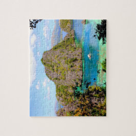 Puzzle Lago Kayangan en Palawan, Filipinas