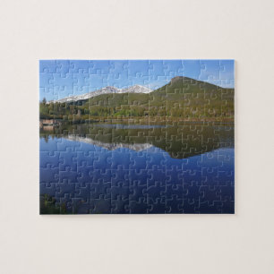 Puzzle Lago Lily en el Parque Nacional Montañas Rocosas