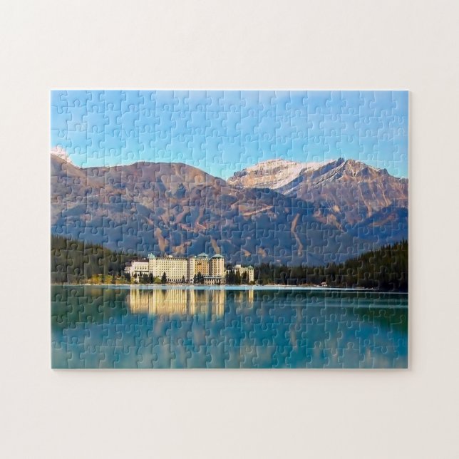 Puzzle Lago Louise Banff Alberta (Horizontal)