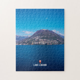 Puzzle Lago Lugano en Ticino