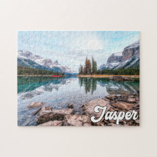 Puzzle Lago Maligno, Parque Nacional Jasper