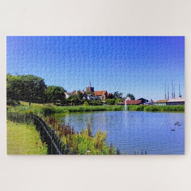 Puzzle Lago marino de Maldon (Horizontal)