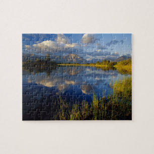 Puzzle Lago Maskinonge en el Parque Nacional Waterton Lak