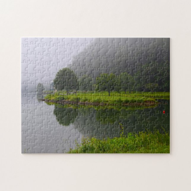 Puzzle Lago Melton Clinch Lago Tennessee. (Horizontal)