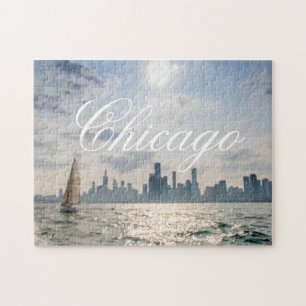 Puzzle Lago Michigan Chicago
