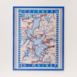 Puzzle Lago Moosehead ME 16x20