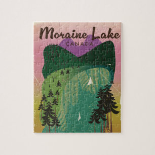 Puzzle Lago Moraine Canadá
