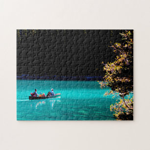 Puzzle Lago Moraine Canadá.