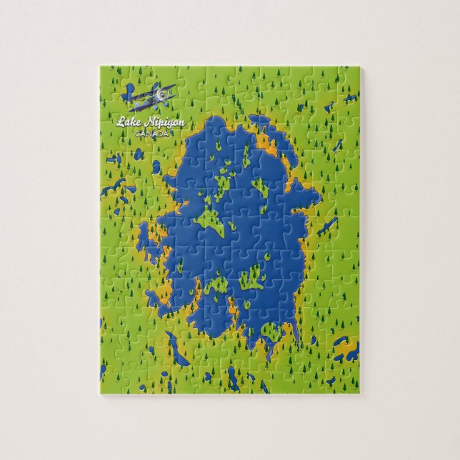 Puzzle Lago Nipigon (Vertical)