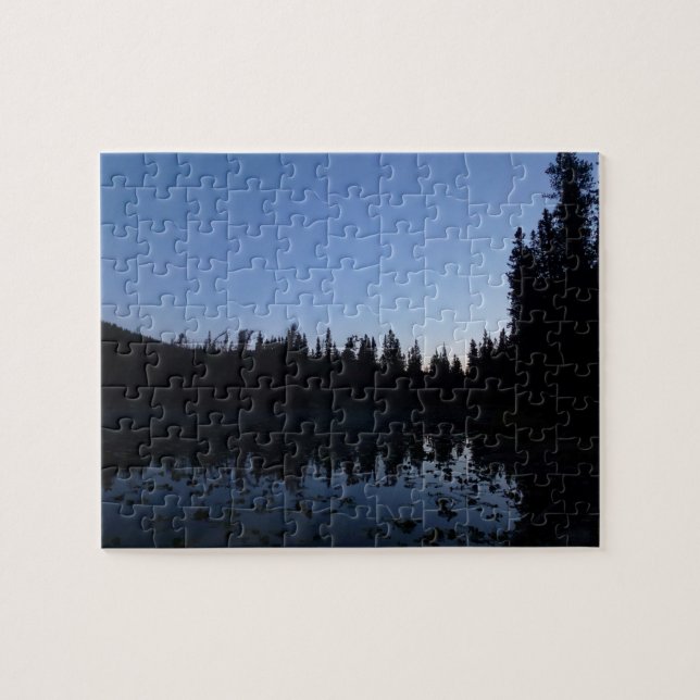 Puzzle Lago Nymph en Dawn (Horizontal)