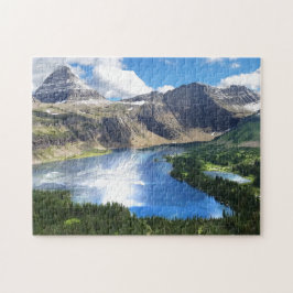 Puzzle Lago oculto en el Parque Nacional Glaciar