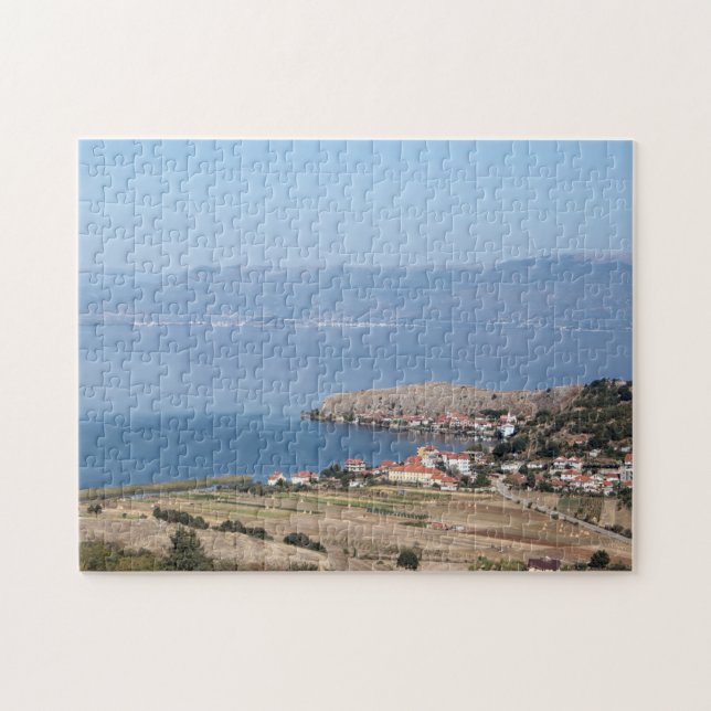 Puzzle Lago Ohrid, Albania (Horizontal)