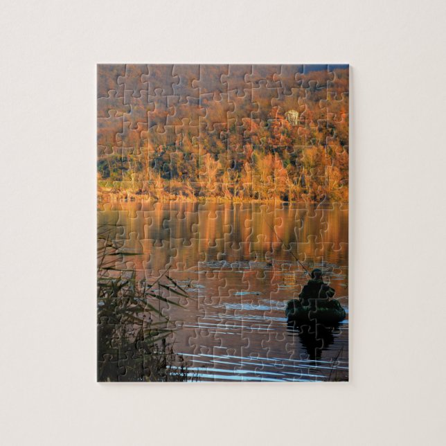 Puzzle Lago Otoño (Vertical)