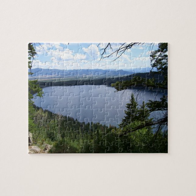 Puzzle Lago Phelps I en el Parque Nacional de Grand Teton (Horizontal)