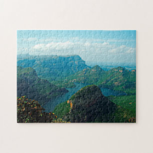 Puzzle Lago Ravine de Drakensberg del Sur.