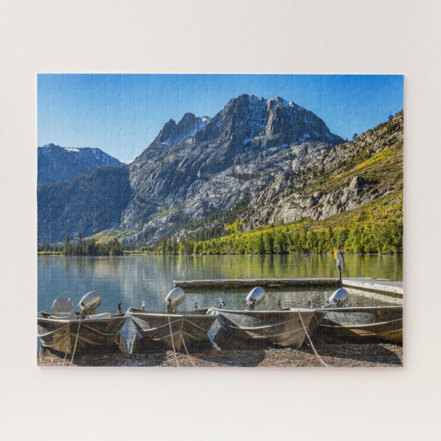 Puzzle Lago Silver con el pico Carson (Horizontal)