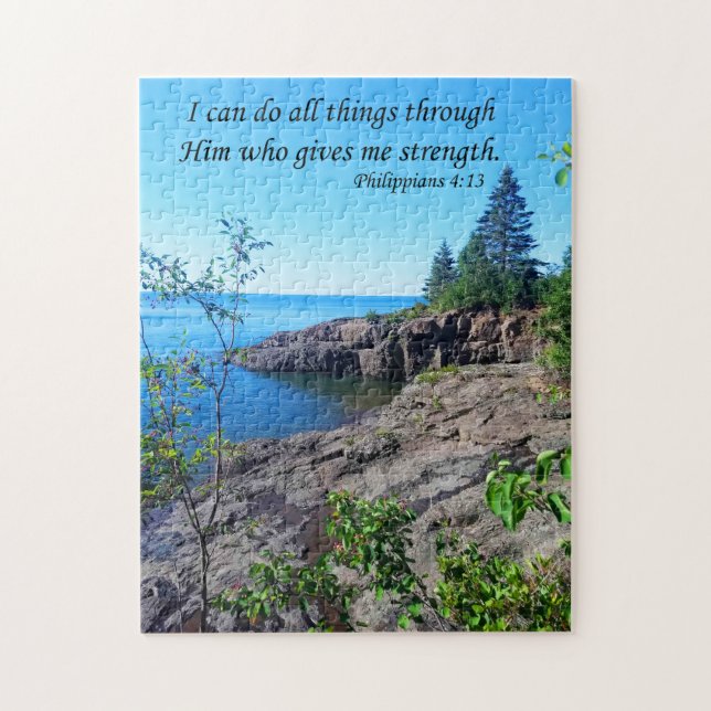 Puzzle Lago Superior con Filipinas 4:13 (Vertical)