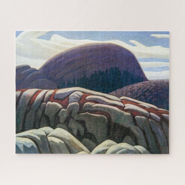 Puzzle Lago Superior | Lawren Harris | (Horizontal)