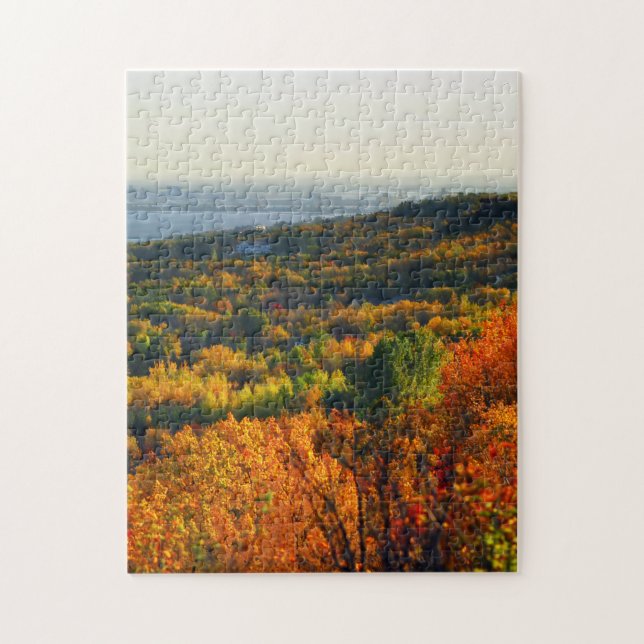 Puzzle Lago Superior Otoño (Vertical)