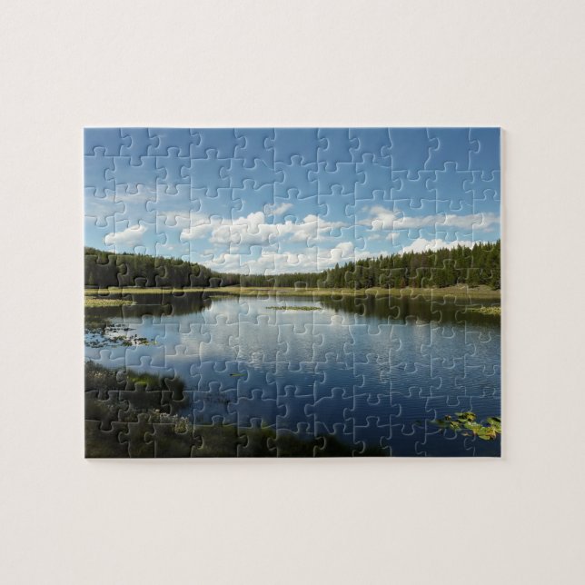 Puzzle Lago Swan II en el Parque Nacional de Grand Teton (Horizontal)